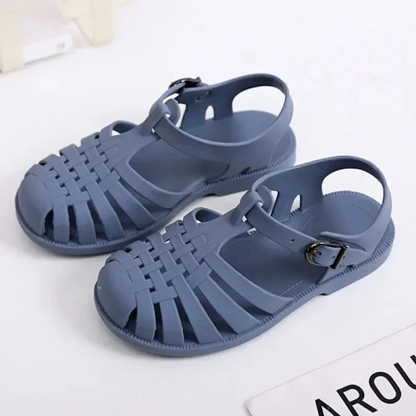 Sandaler - Strandsandaler för pojkar och flickor, sommarsandaletter, mjuka, halkfria, prinsessandaler