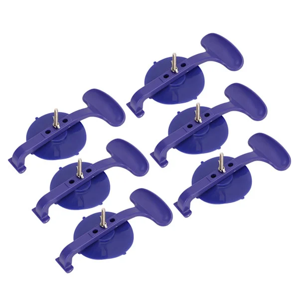 6 Strong Suction Cup Glass Clamp Windshield Repair Tool Kit for Car Home