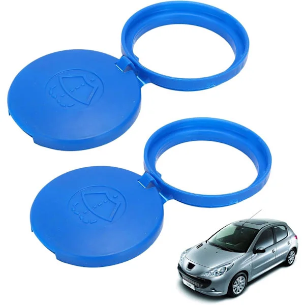 Parts Windshield Washer Cap 643230, Windshield Washer Fluid Reservoir Cap, Compatible with Peugeot 206/207/408/307, Windshield Wiper System 