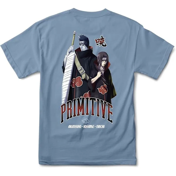 Primitive Akatsuki Naruto Shippuden lyhythihainen miesten t-paita - aikuisten, 3XL