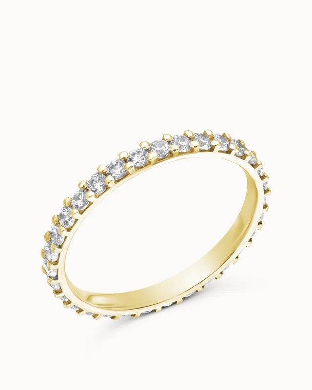 Eternity Ring Ilona 18K Geelgoud - Verlovingsringen & Trouwringen van Vanbruun