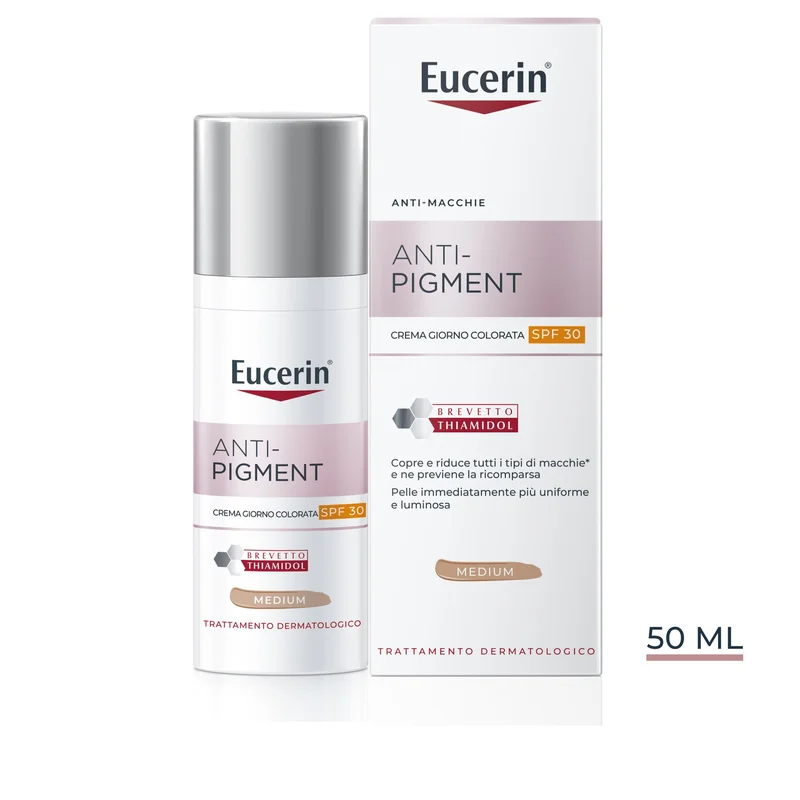 Eucerin Anti-Pigment Crema Giorno Colorata SPF30 30ML - Crema viso colorata antimacchie