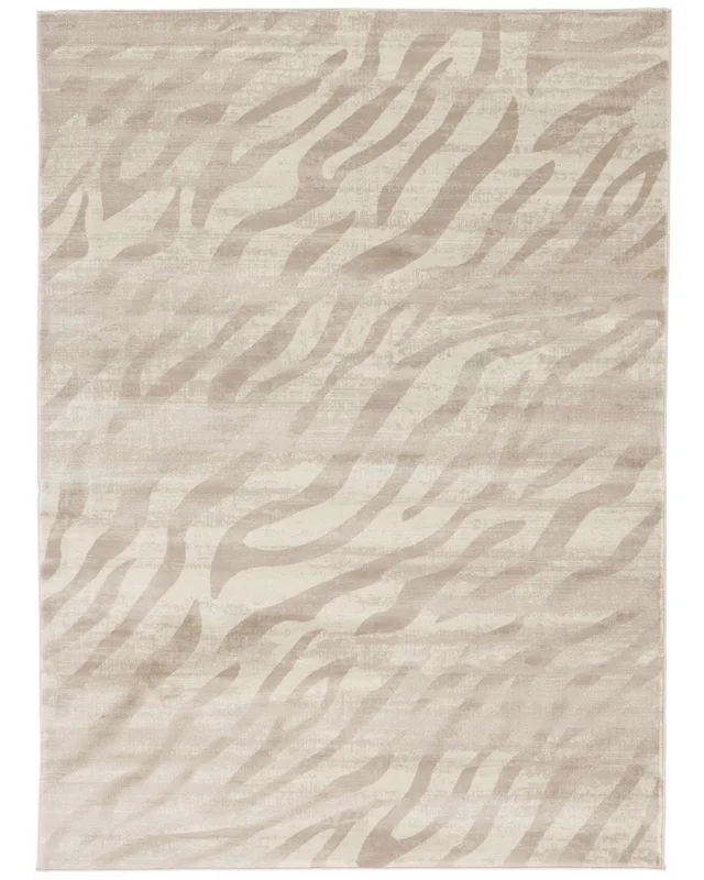 Zebra Antique 200X300 Hellbeige Tier Teppich