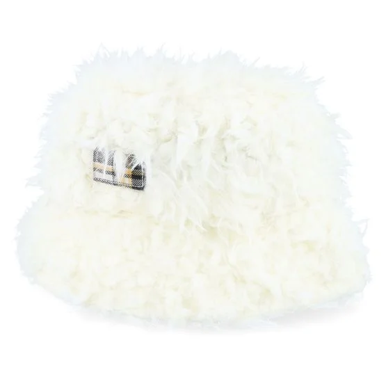 Equip - Vit bucket Hatt - Teddy White Bucket @ Hatstore