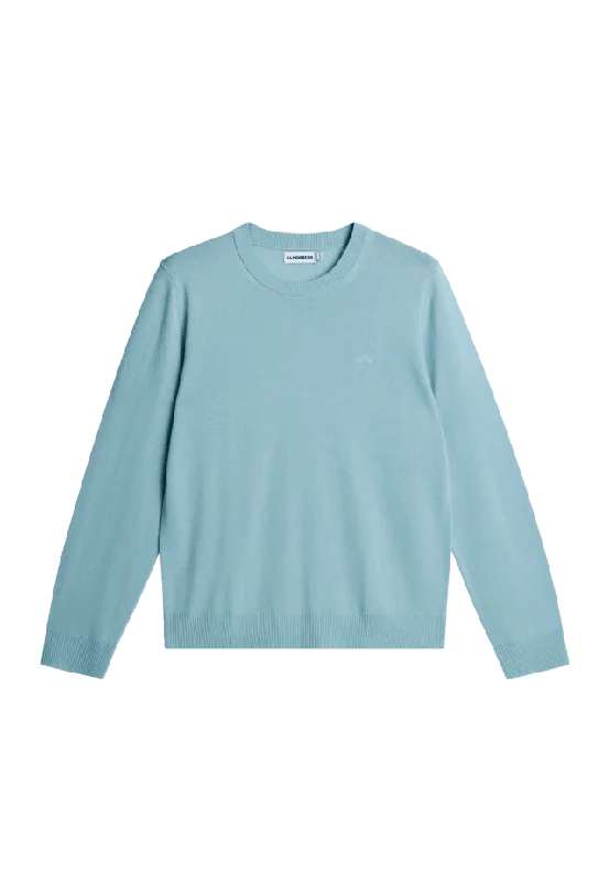 J.Lindeberg Keane Merino Crew Neck Tröjor Herr Blå S