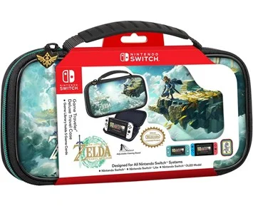 Nintendo Deluxe Travel Case Zelda TotK - Resefodral till Nintendo Switch & Nintendo Switch Lite