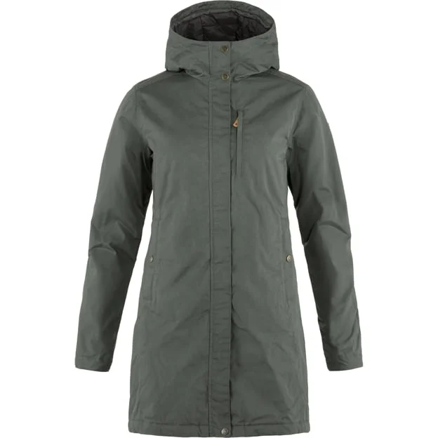 Fjällräven Kiruna Topattu Parka XXL - Naiset - Basalt/Harmaa - Talvitakit