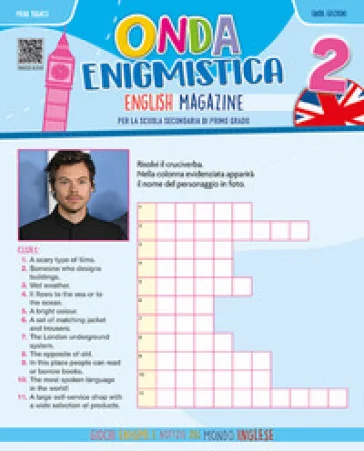Onda enigmistica. English Magazine Per la Scuola media. Con espansione online. Vol. 2 Mena Bianco