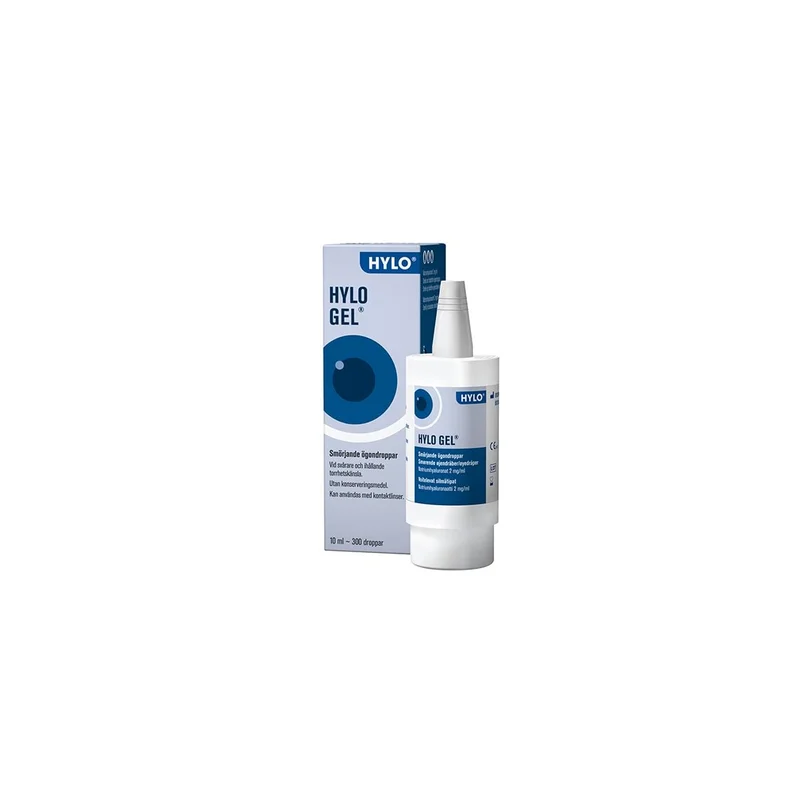 Hylo Gel - Smörjande ögondroppar 10 ml