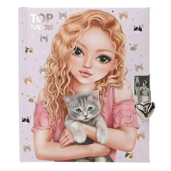 Journal intim TOP Model modell Kitty