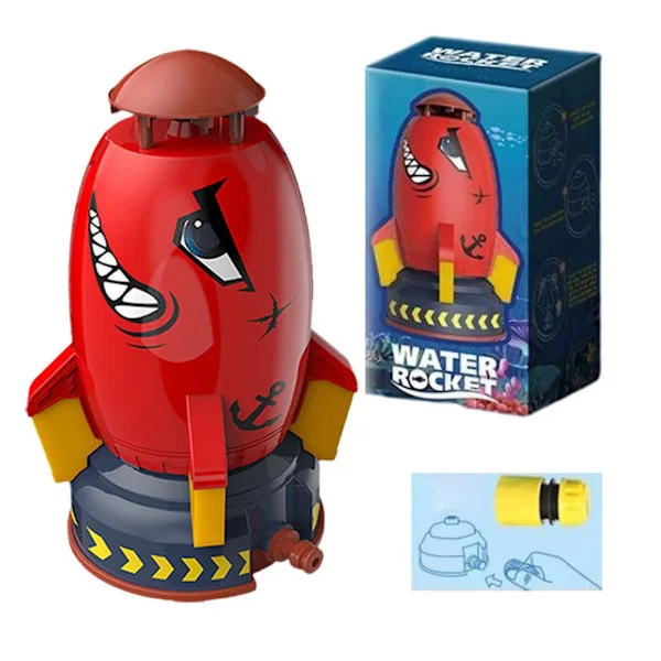 Rakett Vannspreder Flygende Rakett Vannspreder Rom Vannspreder Oppskytingslekesett Leke Vann C5Z2‘-PO-