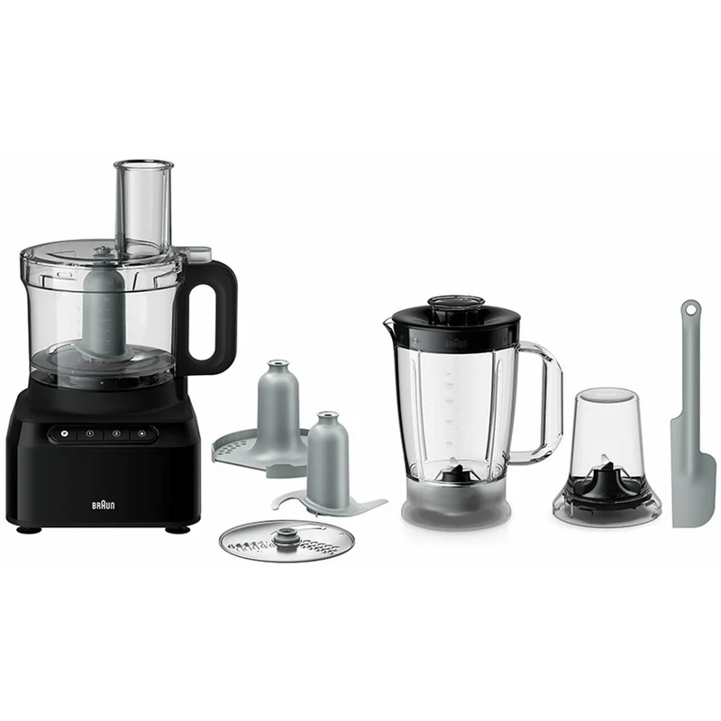 Braun - Foodprosessor FP3132BK Svart