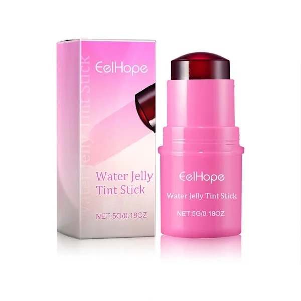 1 ST MILK MAKEUP Cooling Water Jelly Tint Läpp + Kind Rouge Färg AU