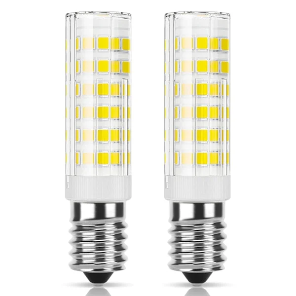 E14 LED-lampa Köksfläkt 7W, Kallvit (6000K), Ej dimbar, Liten Edison-sockel för kylskåp [DB]