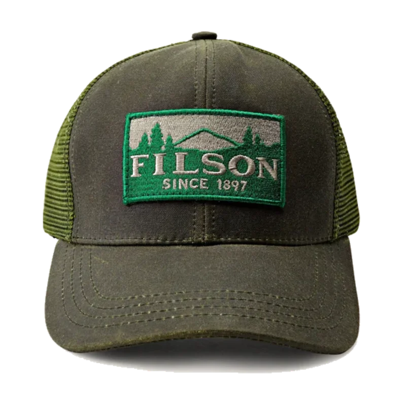 Filson Logger Mesh Cap Otter Green