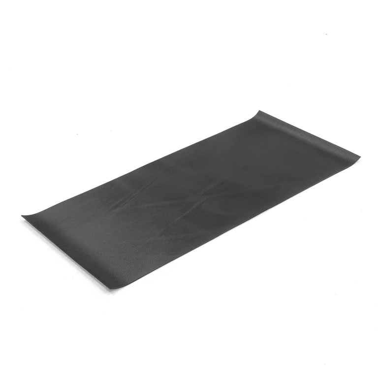 Gummimatte til skap SERVE, L940 B445 mm, svart