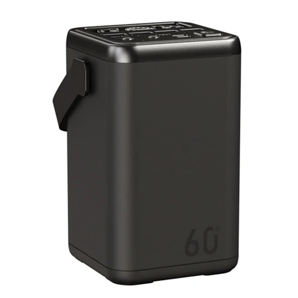 Powerbank 60000mAh Hurtigopladning Stor Kapacitet Udendørs Mobil Powerbank Bærbar 45W Energilagring Powerbank