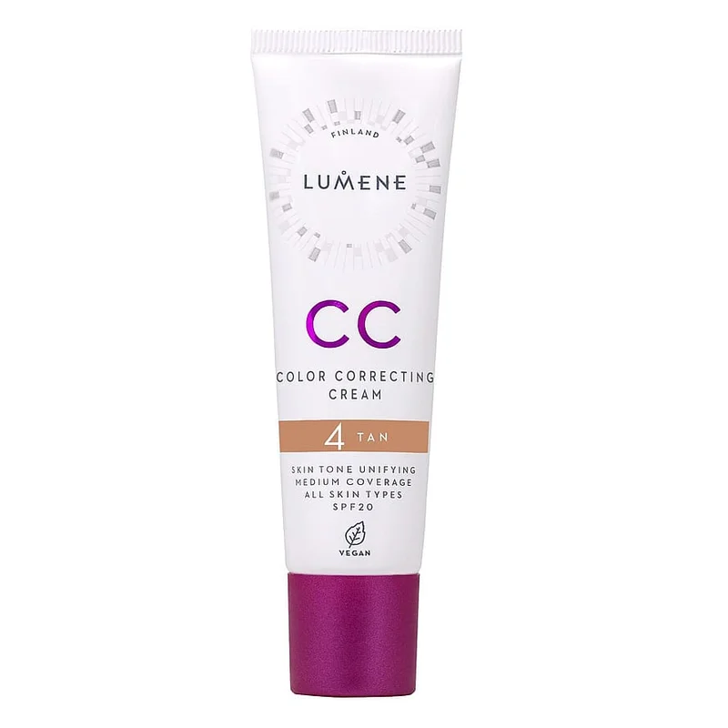 Spar 25% • Køb 2, Lumene CC Cream SPF 20 Tan, Makeup, Ansigt, Bb/cc Cream