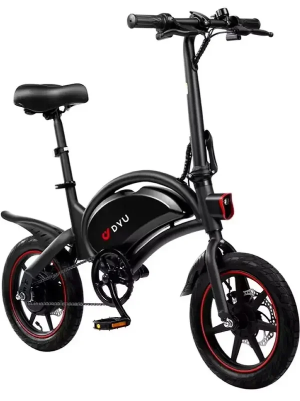 AliExpress - DYU D3F 250W 25km/u Opvouwbare elektrische fiets voor volwassenen, 36V10Ah accu, 40km bereik, 14 inch dikke banden & voor-/achter 