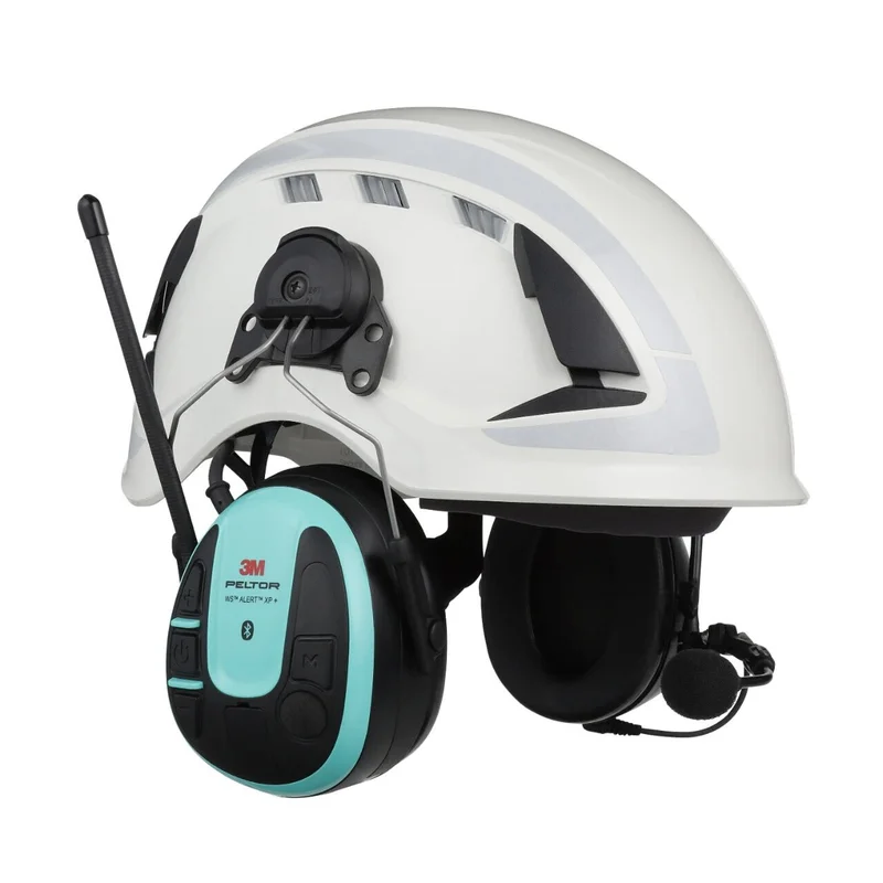 3M Peltor WS Alert XP+ Kuulosuojaimet Bluetooth & mobiilisovellus, suojakypäräkiinnitys, Kuulosuojaimet