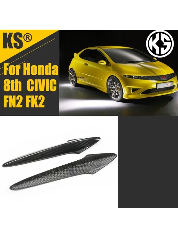 AliExpress - Poignée de porte extérieure en fibre de carbone sèche pour Honda Civic Type R FN2 FK2 8ème génération 2016 - 2011 version EU