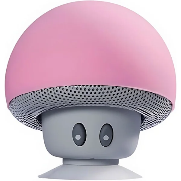 Bærbar Bluetooth-højtaler, Svampe-højtaler, Bluetooth V2.1 med sugekop, kompatibel med iPad, iPhone, Android-telefoner