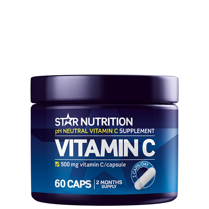 C-vitamin Star Nutrition Vitamin C 60 kapsler - Bodyman.dk