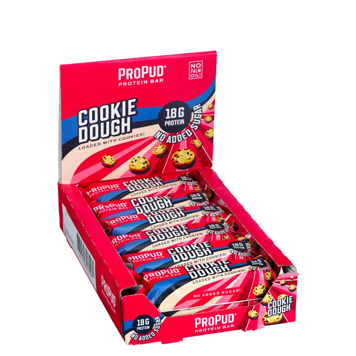 12 x ProPud Protein Bar, 55 g, Cookie Dough