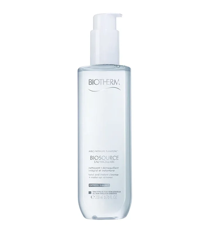 Spar 25% • Køb 2, Biotherm Biosource 2 in 1 Cleansing Water 200 ml, Hudpleje, Renseprodukter, Micellar Water