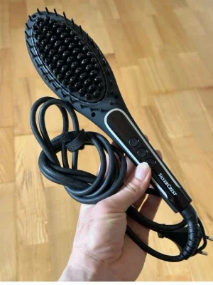 SilverCrest svart värmeborste