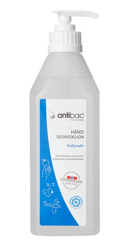 Antibac Pharma 85 % hånddesinfeksjon gel 600 ml