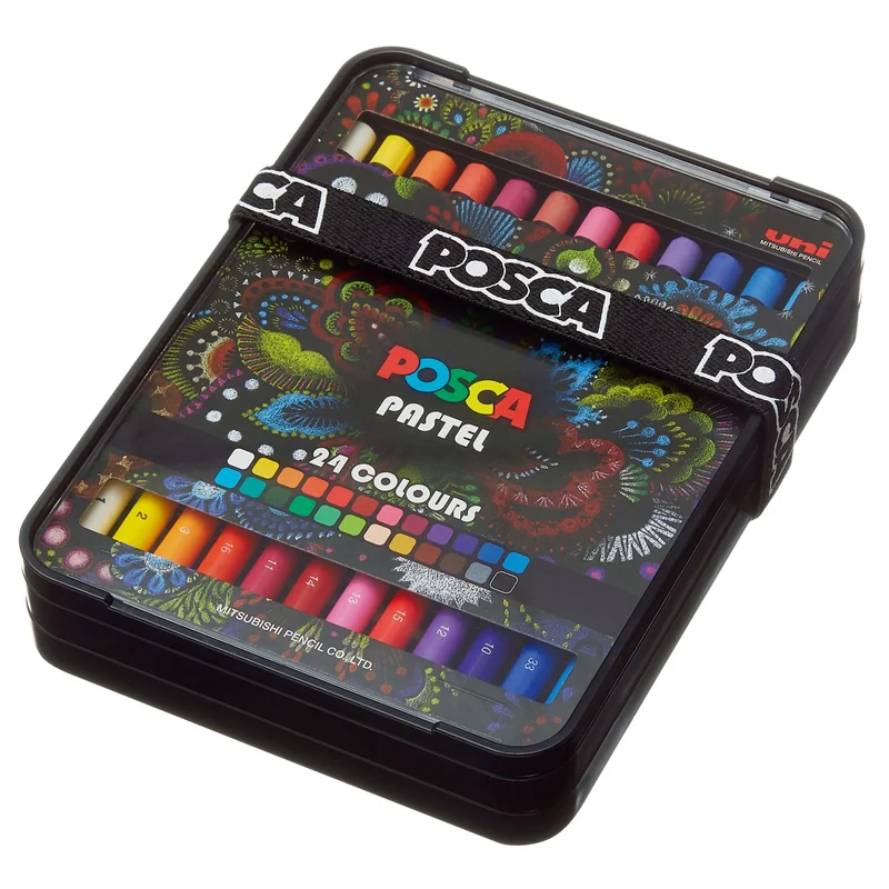 Posca Pastellkritt 24-set