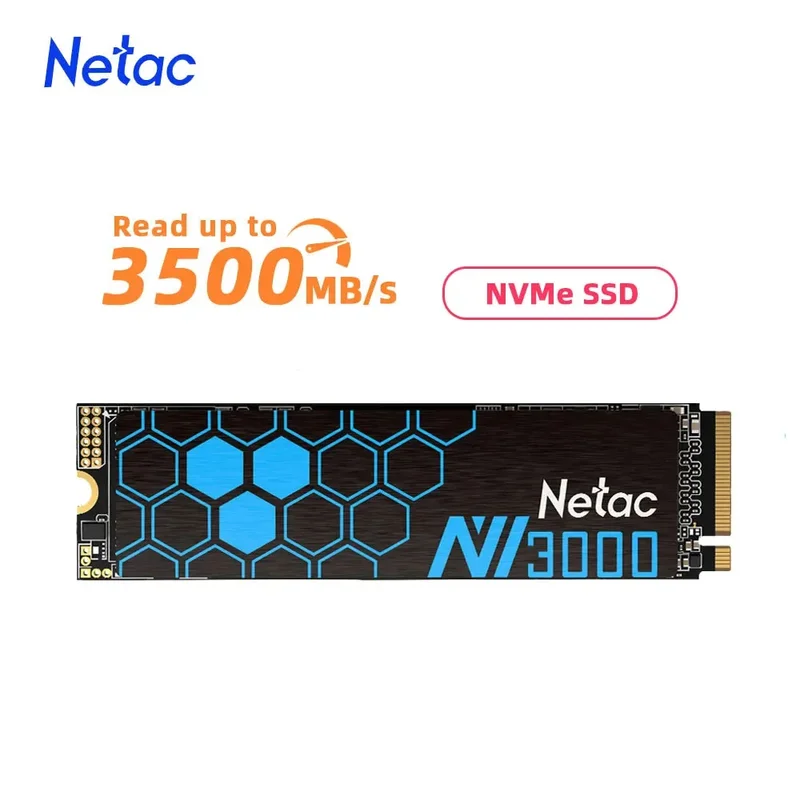 AliExpress - Netac-Disque dur interne à semi-conducteurs pour ordinateur portable et de bureau, SSD NVMe M2, 250 Go, 500 Go, 1 To, 2 To, M.2 2280 PCIe