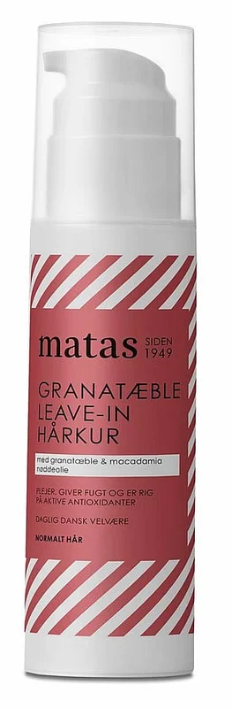 Matas Striber Granatæble Leave-In Hårkur 150 ml, Hår, Shampoo & Hårpleje, Leave-in Conditioner