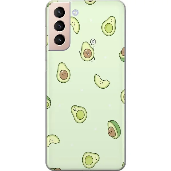 Yhteensopiva Puhelinkuori Samsung Galaxy S21 Iloinen Avokado
