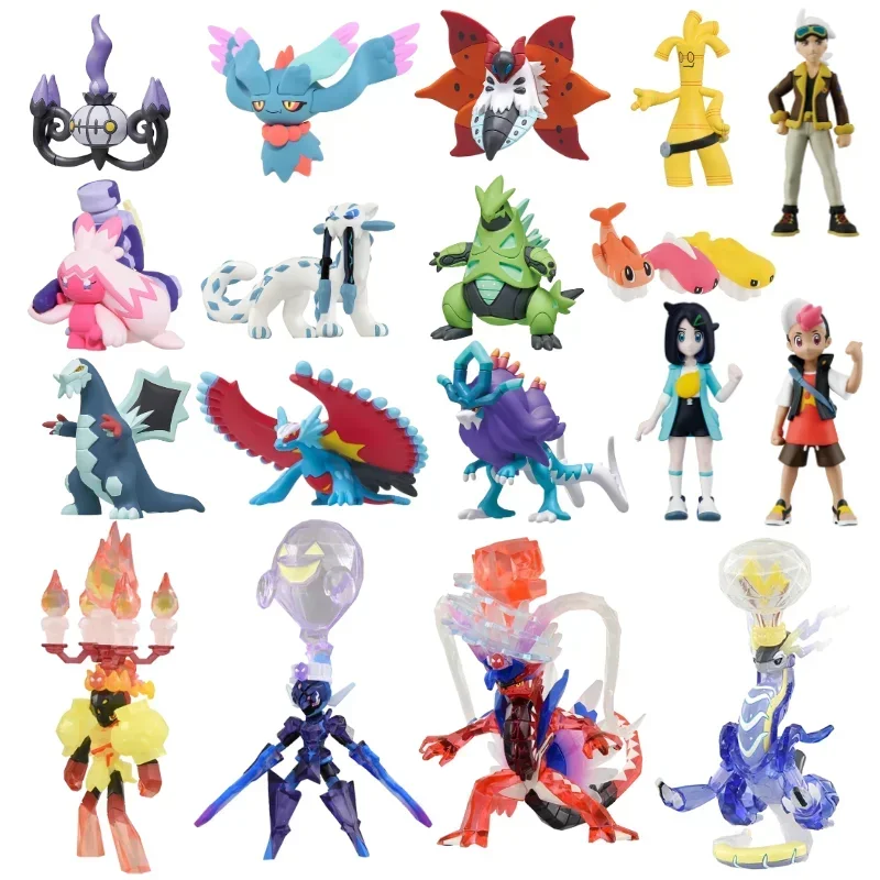 AliExpress - TOMY-Modules de figurines Pokémon, Meowscarada, Quaquaval, Charcadet, Pokémon planchers let Glass, Paldea Collection, Region Gift, Le 