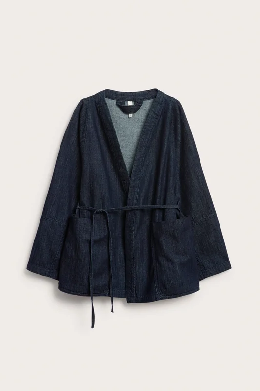 Kappahl | Jakke i denim Mørk denim L | Dame