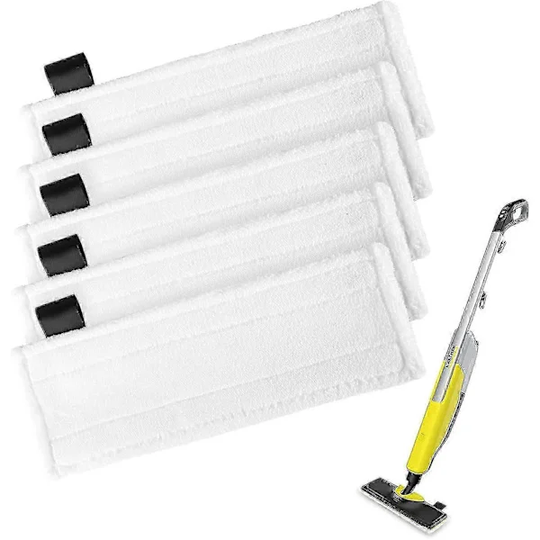 5-pakkaus Kärcher Höyrymoppiliinoja, Kärcher Höyrymoppitarvikkeet, Yhteensopiva Kärcher Easyfix Sc2 Sc3 Sc4 Sc5 -sarjan Kärcher Höyrymoppi Cl p:n 