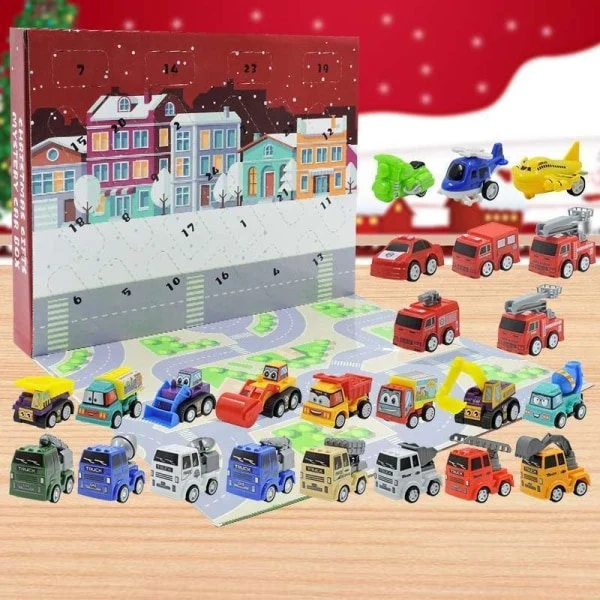 Julkalender 2024 med 24 Mario-julsaker - 24-dagars nedräkning Julkalender Överraskningslåda Semestergåva Barn Vuxen A