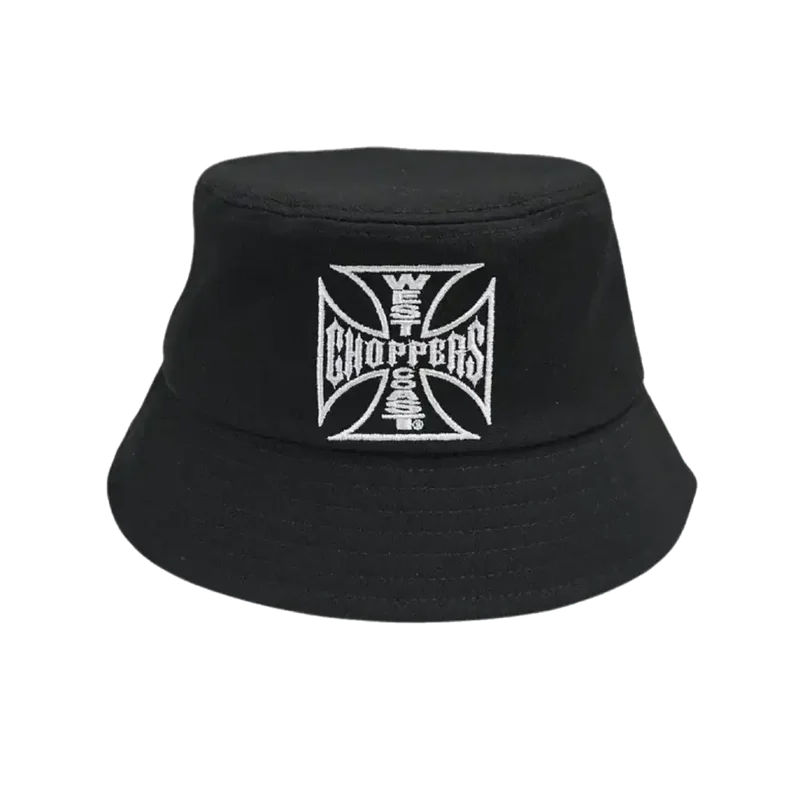 Pălărie Găleată West Coast Choppers Iron Supradimensionată negru