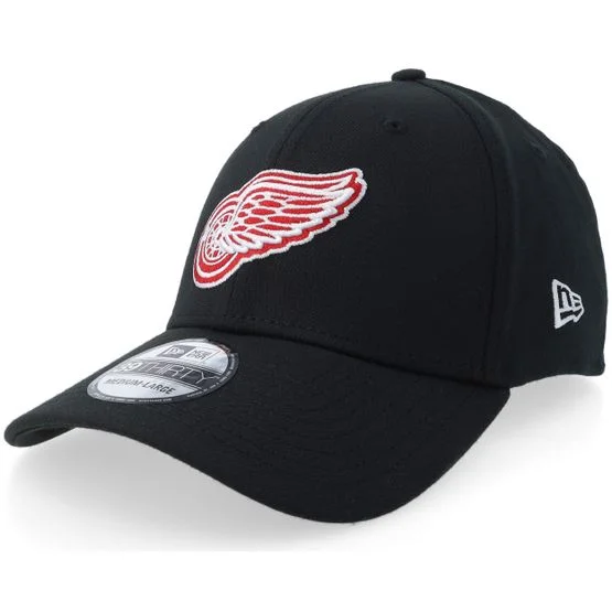 New Era - NHL Svart flexfit Caps - Hatstore Exclusive x Detroit Red Wings 39THIRTY Black Stretch Fit @ Hatstore