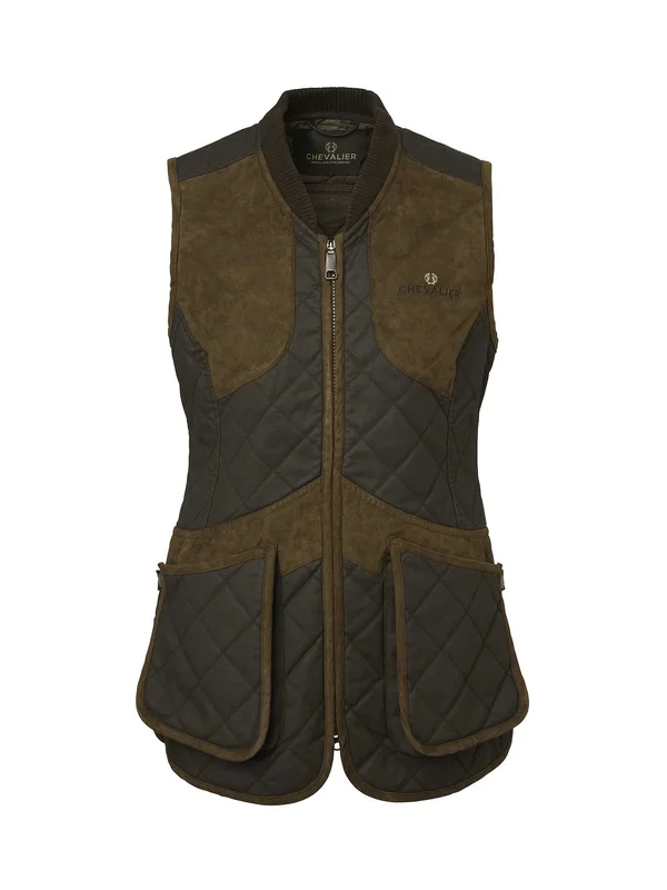 Chevalier Vintage Norsk Skyting Vest Dame Brun
