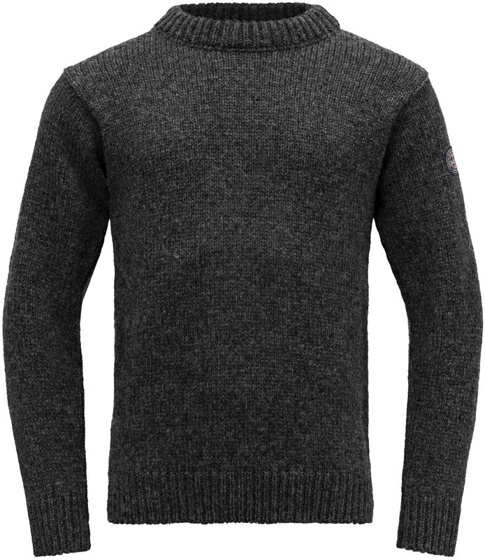 Devold Nansen Wool Sweater Anthracite