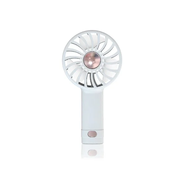 Handhållen Mini Fläkt Cool Aromaterapi Liten Fläkt Inbyggd Aromaterapi USB-laddning Tyst Liten Fläkt W
