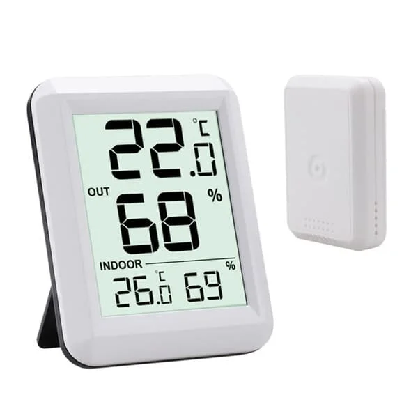 Trådlös Wifi Termometer Digital Termohygrometer Inomhus Utomhus