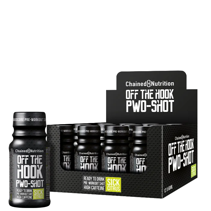 Chained Nutrition 12 x Off The Hook PWO-Shot 60 ml