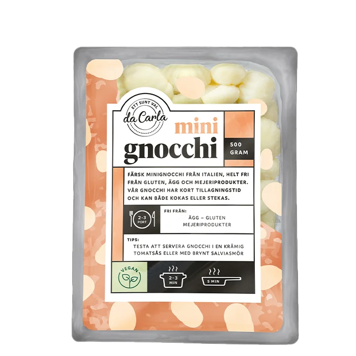 Da Carla Glutenfri Mini Gnocchi 500 g
