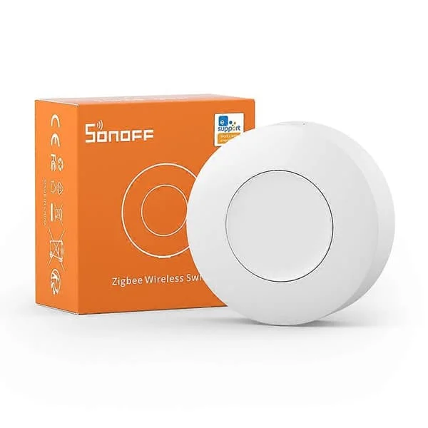 SONOFF SNZB-01P Zigbee Trådløs Kontaktknap Smart Scene-kontakt Tovejs Smart Home-styring Til EWeLink APP Alexa Smartthings