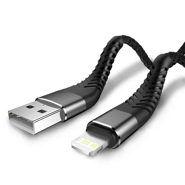 USB-kabel för iPhone 11 12 13 14 Pro X XS Max 6 7 8 Plus SE Apple iPad Snabbladdningssladd Original Mobilladdare Data,2m