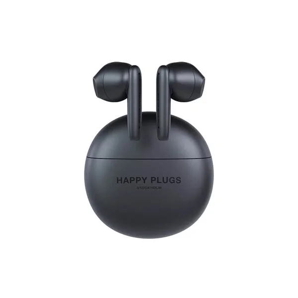 Happy Plugs Joy Lite trådløst in-ear-hodesett med ENC støyreduksjon - Svart